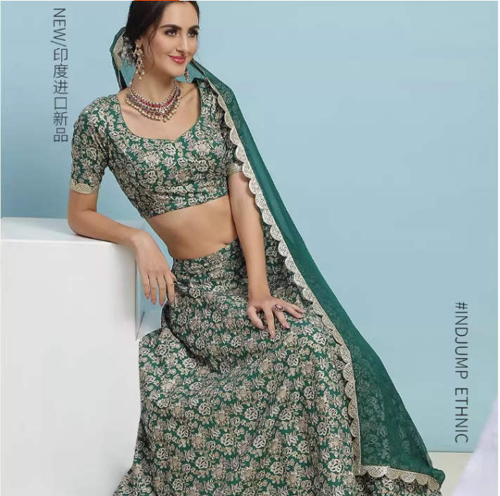 Salwar Kameez Set - Indian Clothing Lengha Women's New Dance