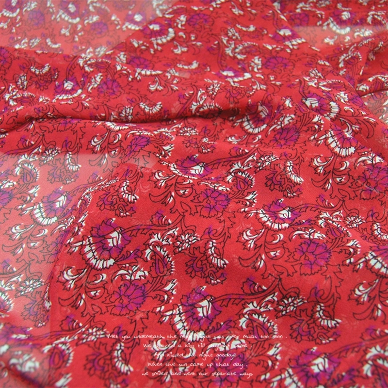 Saree Georgette Women - Latest Fabric Nice Floral Design Soft