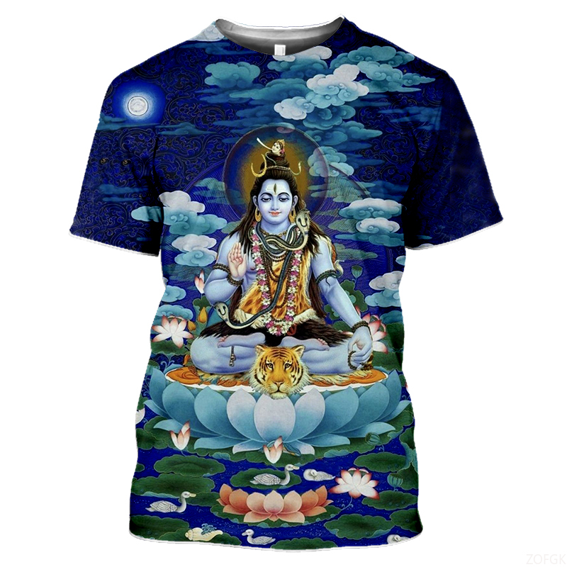 Ethnic Fashion India - Summer Fashion Indian Deities graphic t