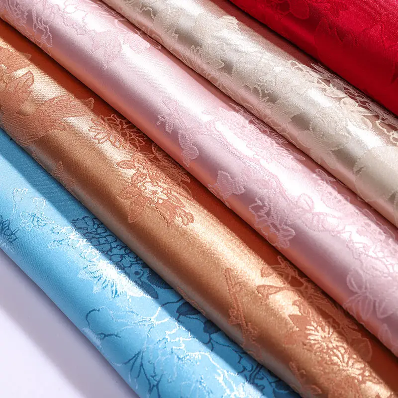 Batik Sarong Wrap - Jacquard Imitation Acetate Fabric Per Meter