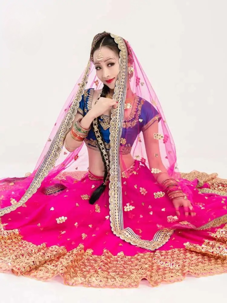 Salwar Kameez Set - Yiman Indian Dance Costume Boutique Embroidered