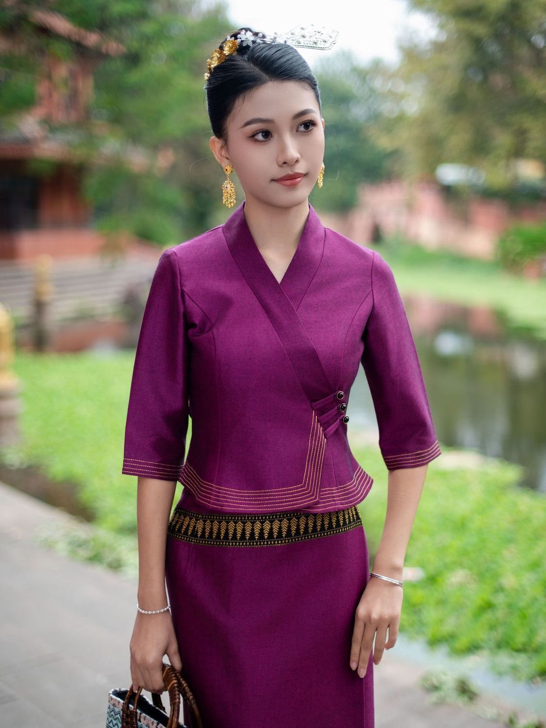 2pcs Thailand Myanmar Long-gyi - Batik Sarong Wrap recensie en prijs