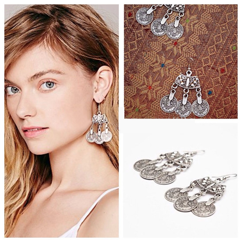 Vintage Silver Color Coin Tass - Ethnic Fashion Pakistan recensie en prijs