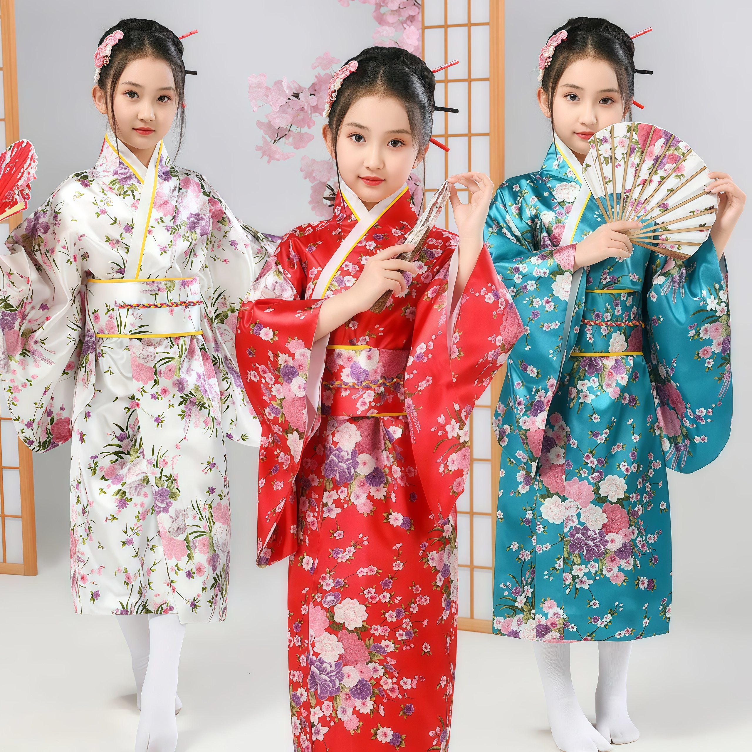 Kids Japanese Kimono Bathrobe  - Haori Japanese Jacket recensie en prijs
