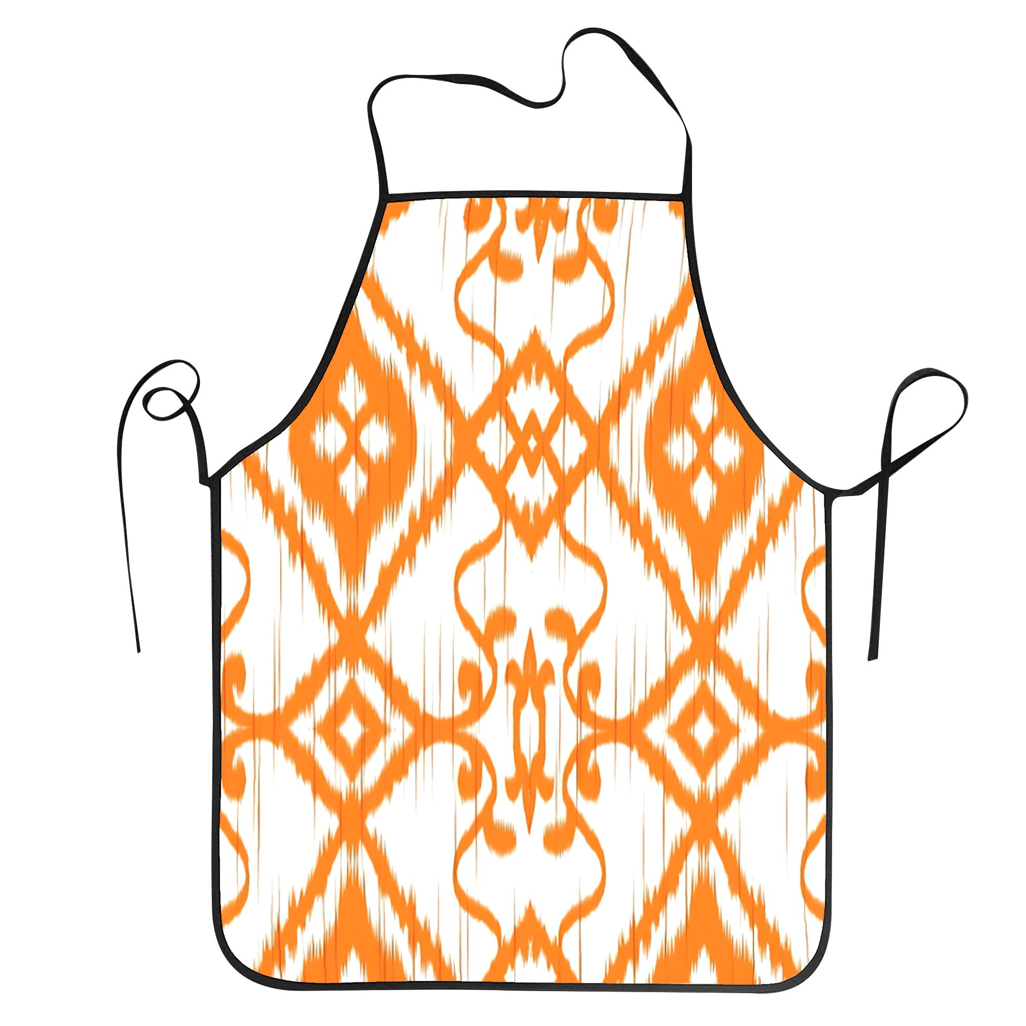 Ikat Moorish Coral Orange Apri - Ikat Woven Fabric recensie en prijs