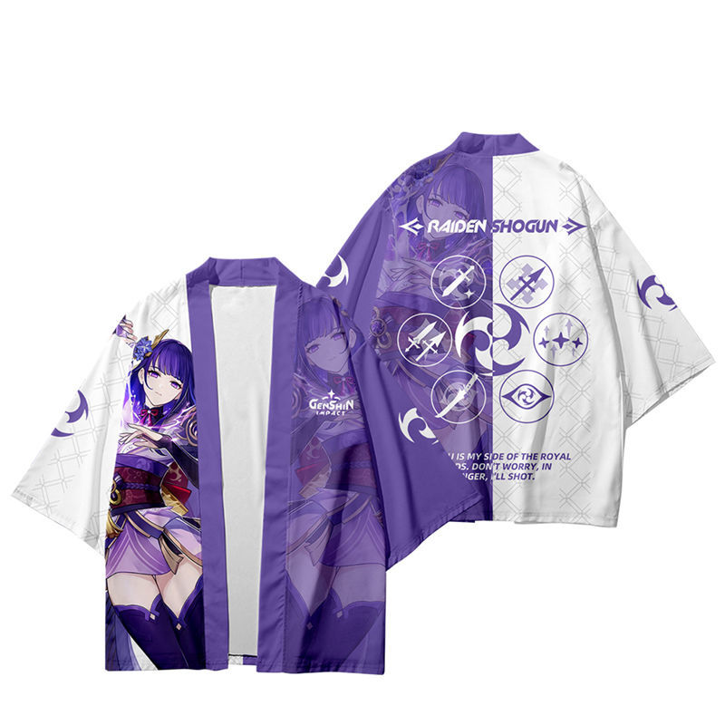 Genshin Impact Raiden Shogun B - Haori Japanese Jacket recensie en prijs
