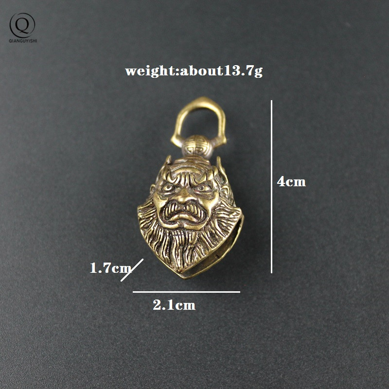 Vintage Brass Zhong Kui Chines - Ethnic Fashion World recensie en prijs