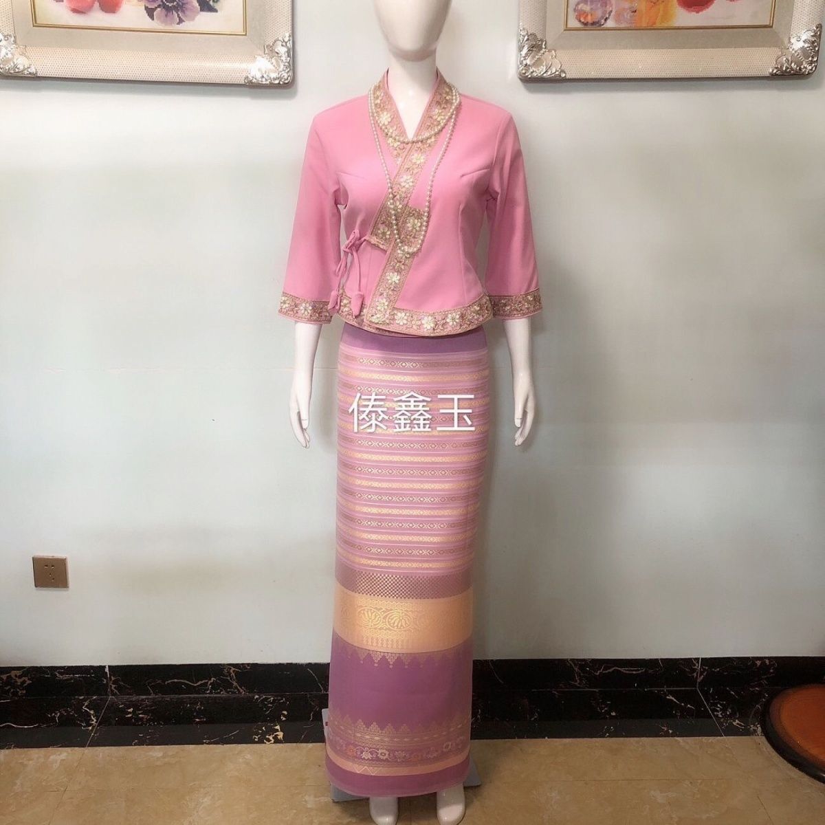 2pcsThailand Long-gyi Skirt Da - Batik Sarong Wrap recensie en prijs