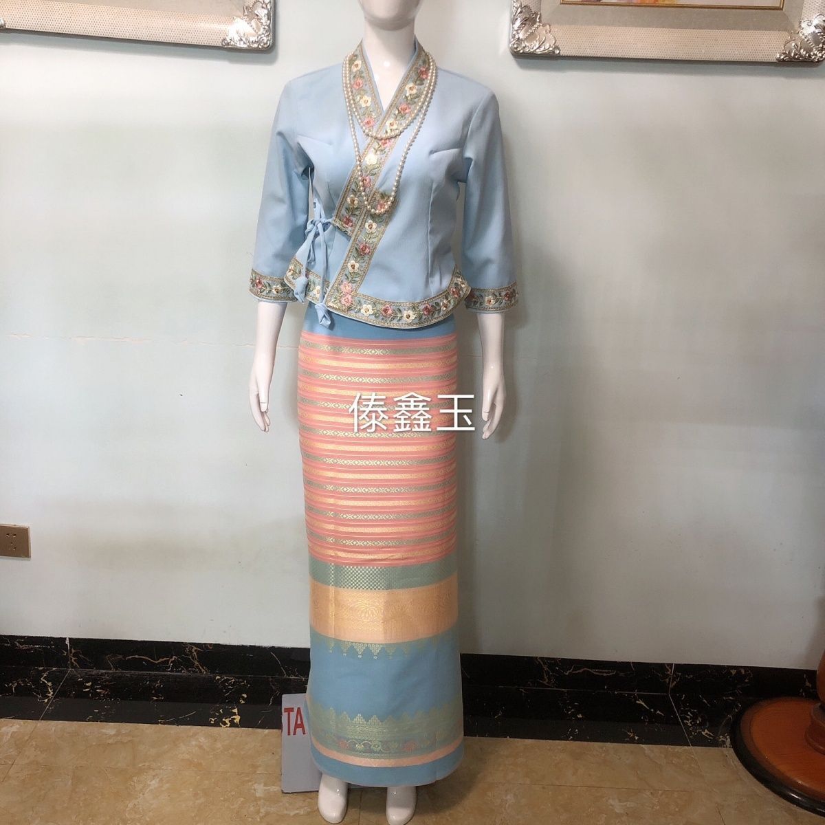 2pcsThailand Long-gyi Skirt Da - Batik Sarong Wrap recensie en prijs