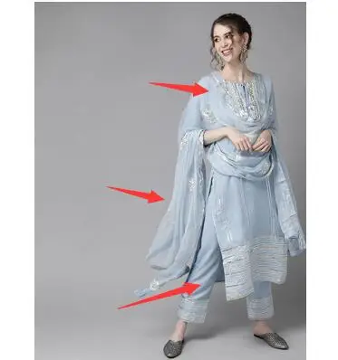 Traditional Indian Punjabi Emb - Salwar Kameez Set recensie en prijs