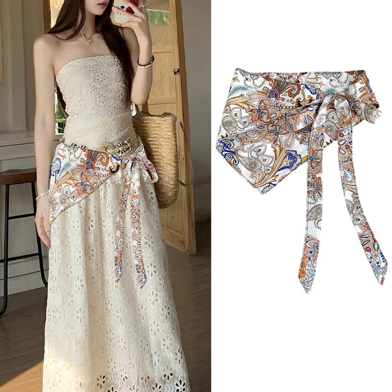 Cashew flower triangular scarf - Ethnic Fashion Wear For Women recensie en prijs