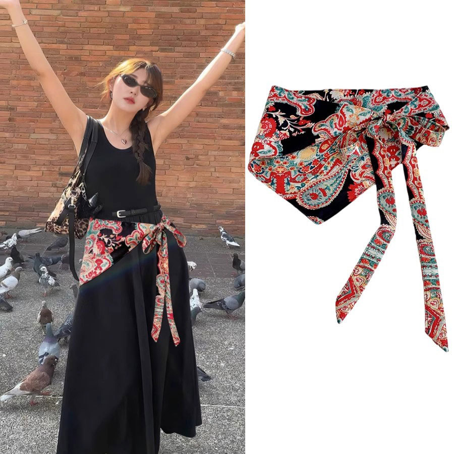 Cashew flower triangular scarf - Ethnic Fashion Wear For Women recensie en prijs