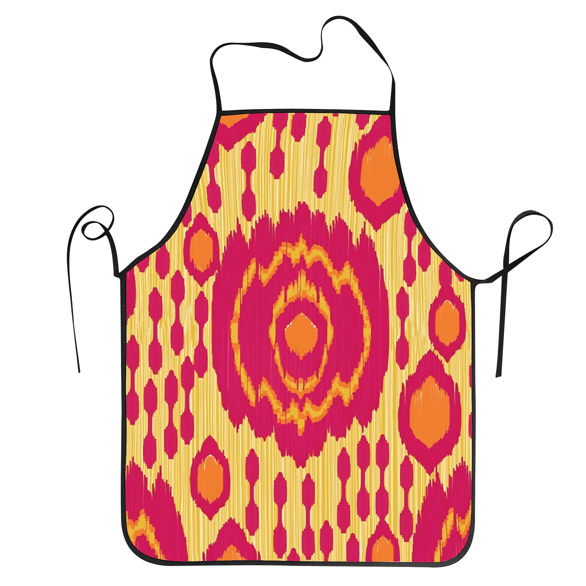 Ikat Moorish Coral Orange Apri - Ikat Woven Fabric recensie en prijs