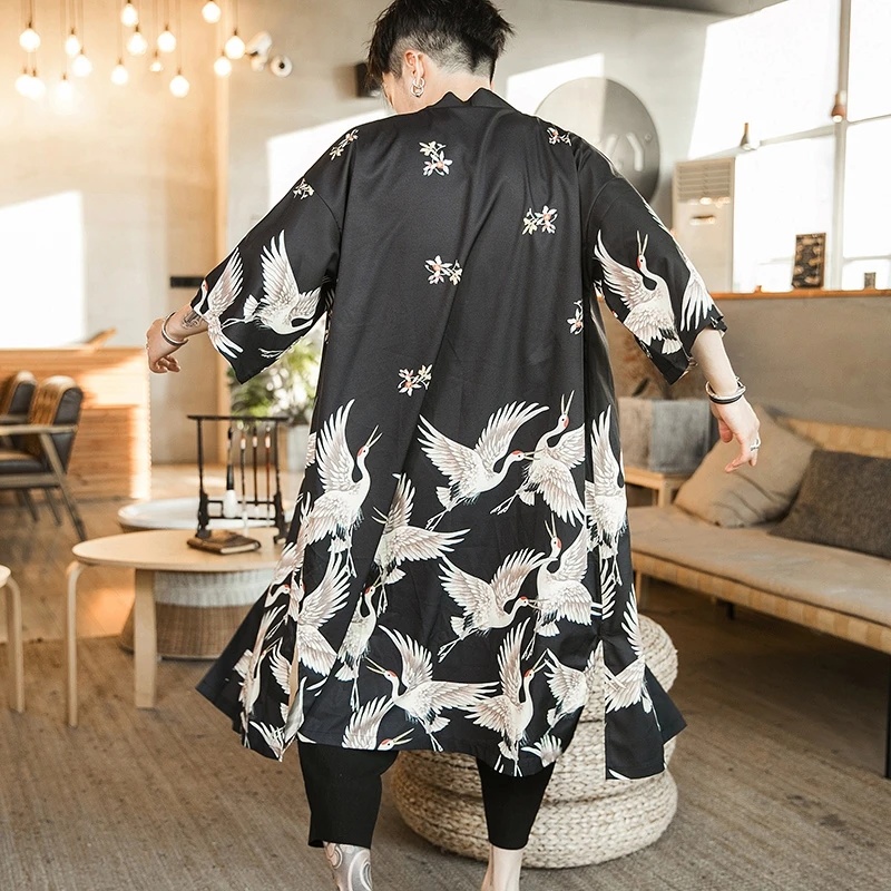 Yukata Haori Men Japanese Kimo - Haori Japanese Jacket recensie en prijs