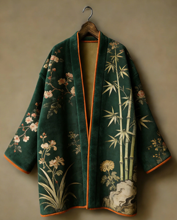 Thicken Flannel Japanese Kimon - Haori Japanese Jacket recensie en prijs