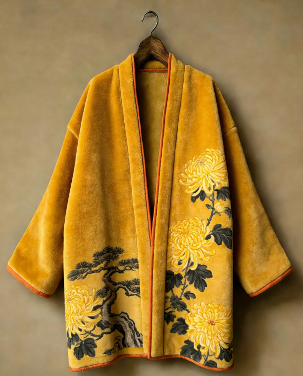 Thicken Flannel Japanese Kimon - Haori Japanese Jacket recensie en prijs
