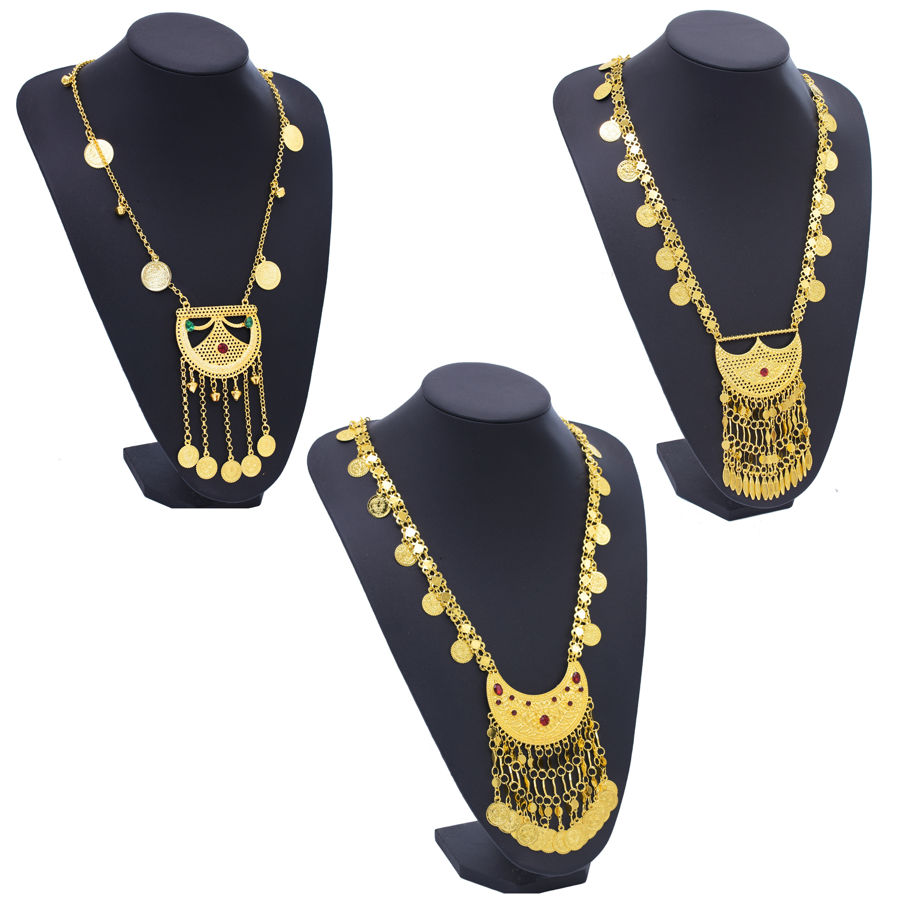 Trendy Golden Long Chain Coins - Ethnic Fashion Co In recensie en prijs