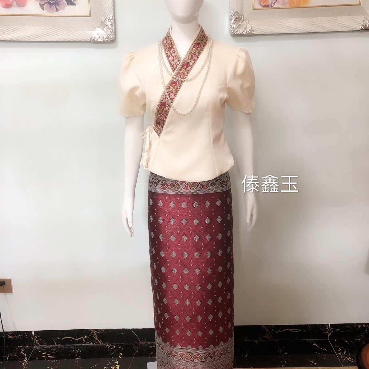 2pcsThailand Long-gyi Skirt Da - Batik Sarong Wrap recensie en prijs