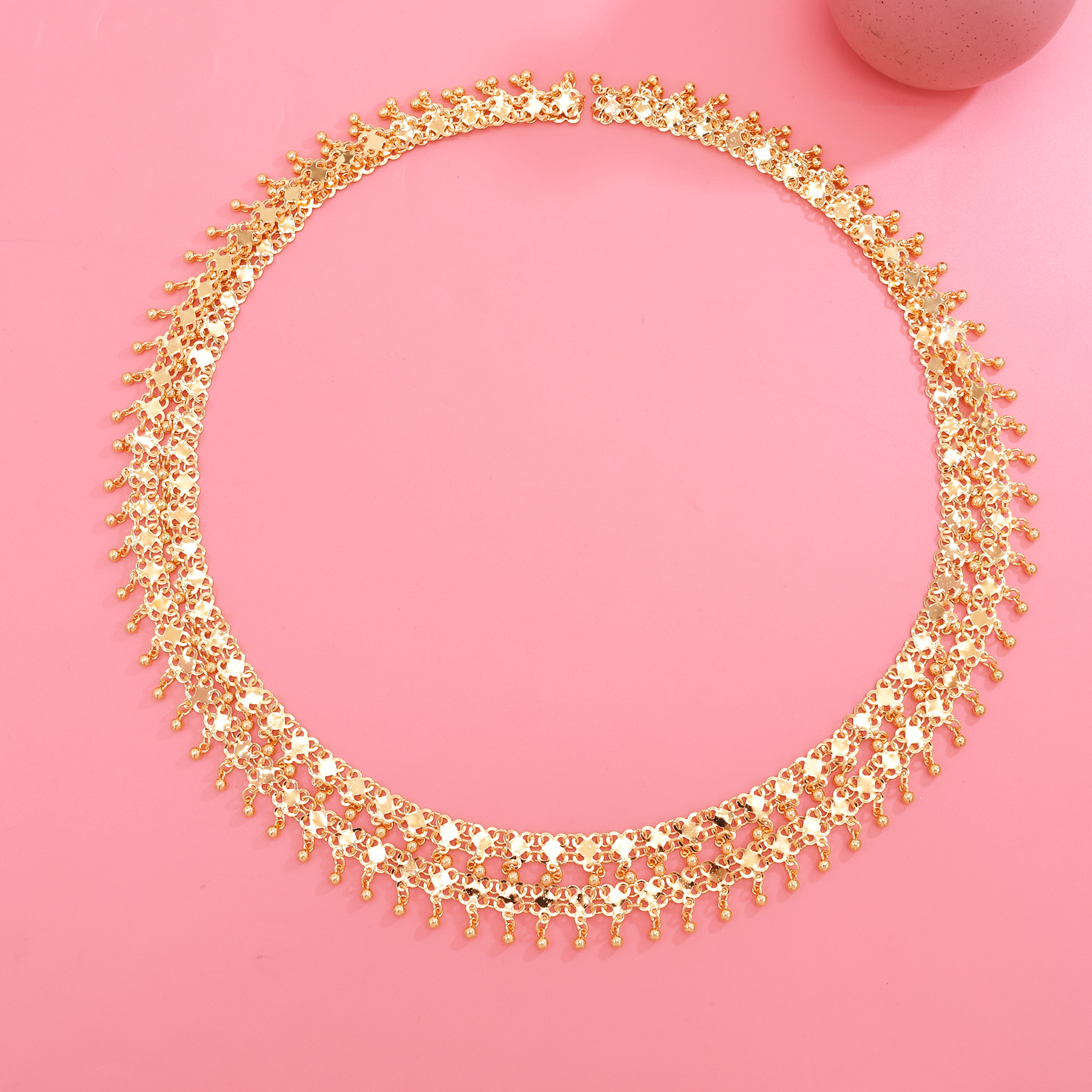 Golden Beads Tassel Shoulder C - Ethnic Fashion Dubai recensie en prijs