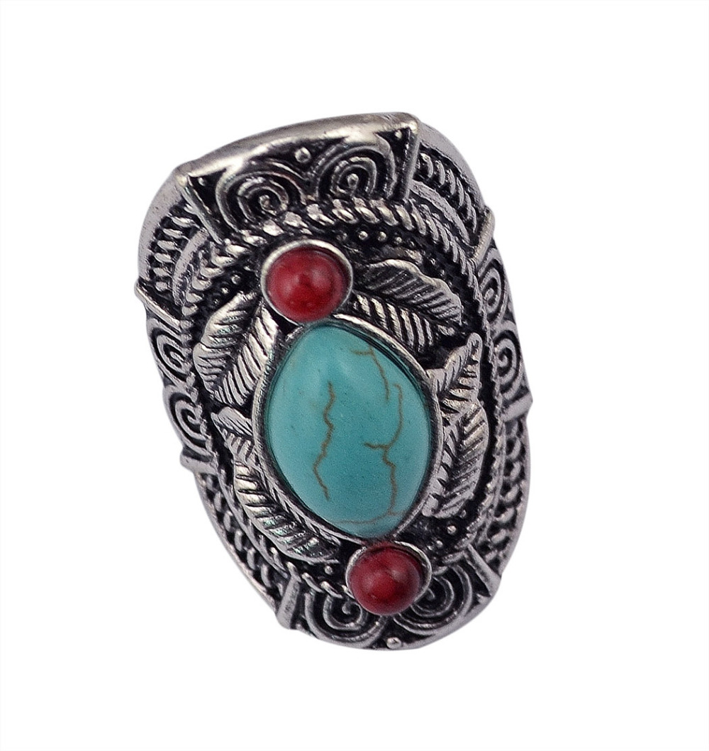 Boho Ethnic Tibet Turquoise Ri - Ethnic Fashion Pakistan recensie en prijs
