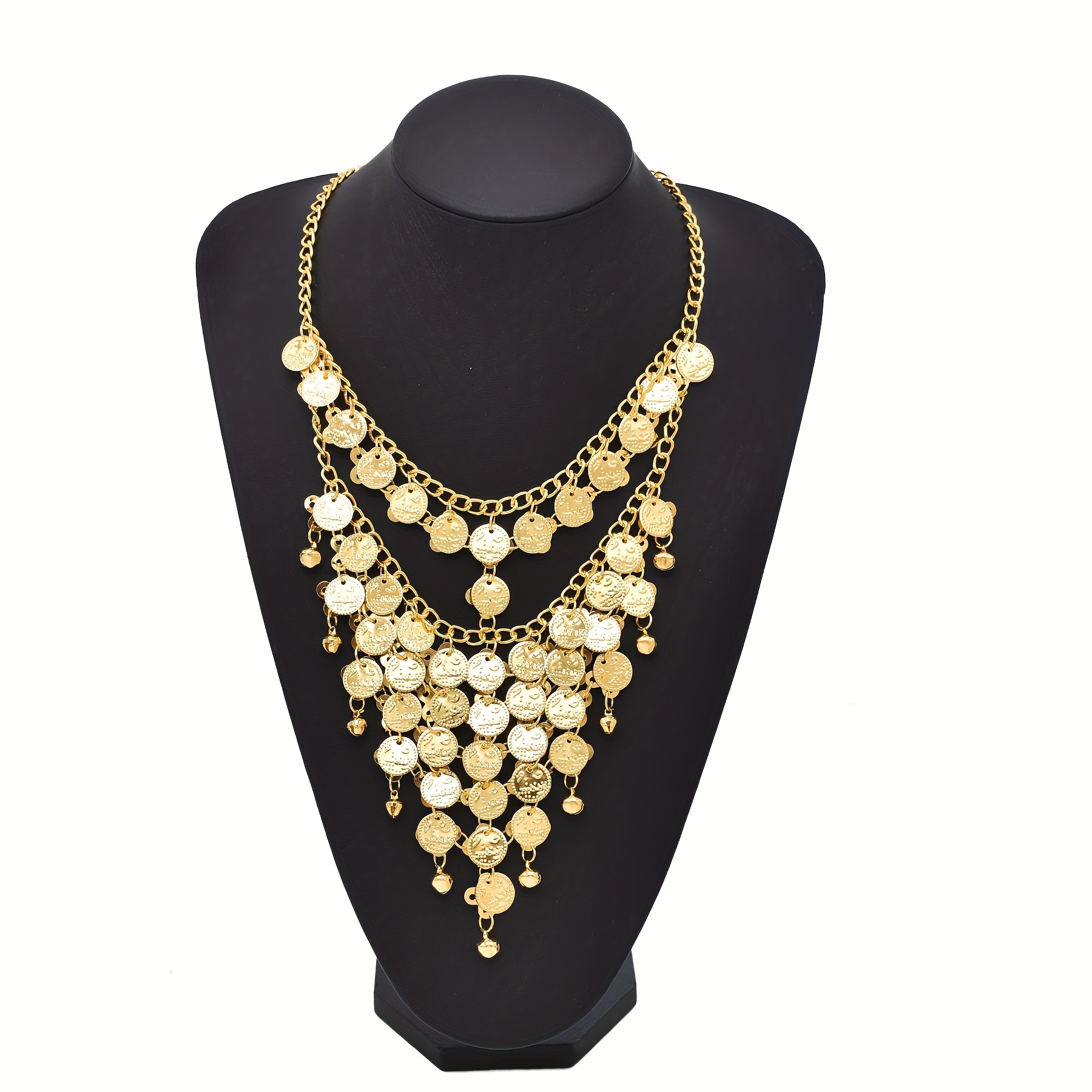 Gold Color Coins Long Chains T - Ethnic Fashion Co In recensie en prijs