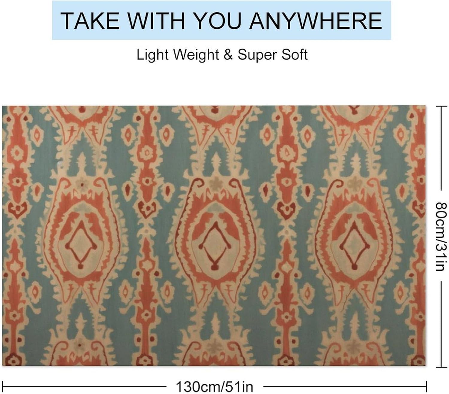 Fabric Pattern Beach Towels Ab - Ikat Woven Fabric recensie en prijs