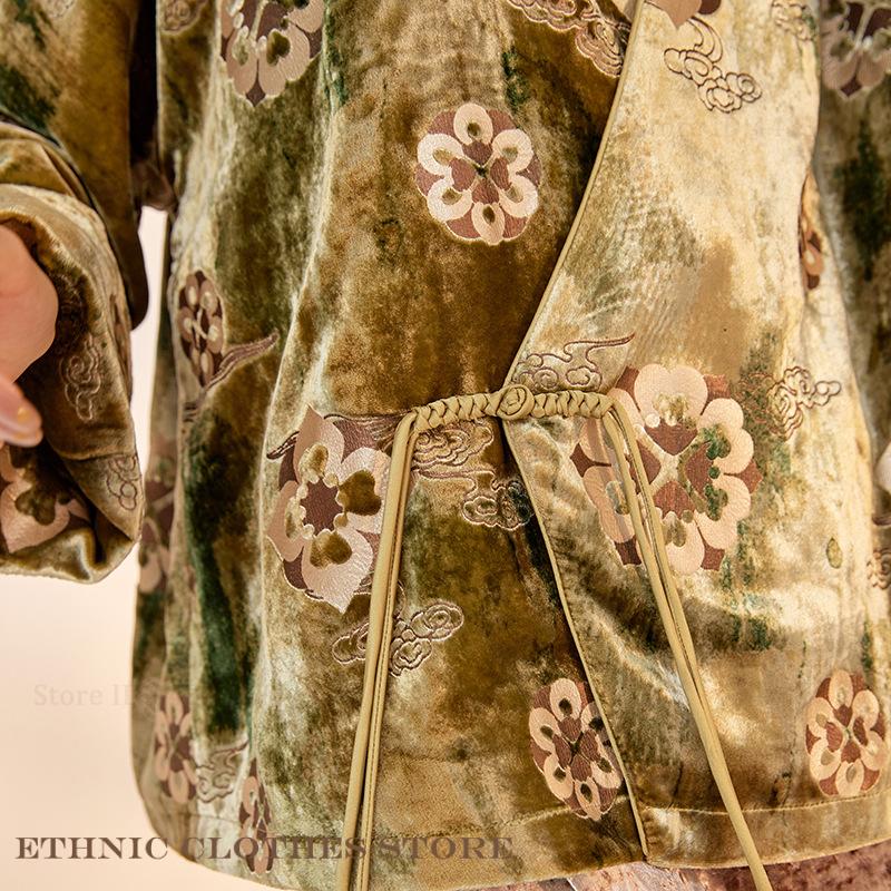 Velvet Female Japanese Kimono  - Haori Japanese Jacket recensie en prijs