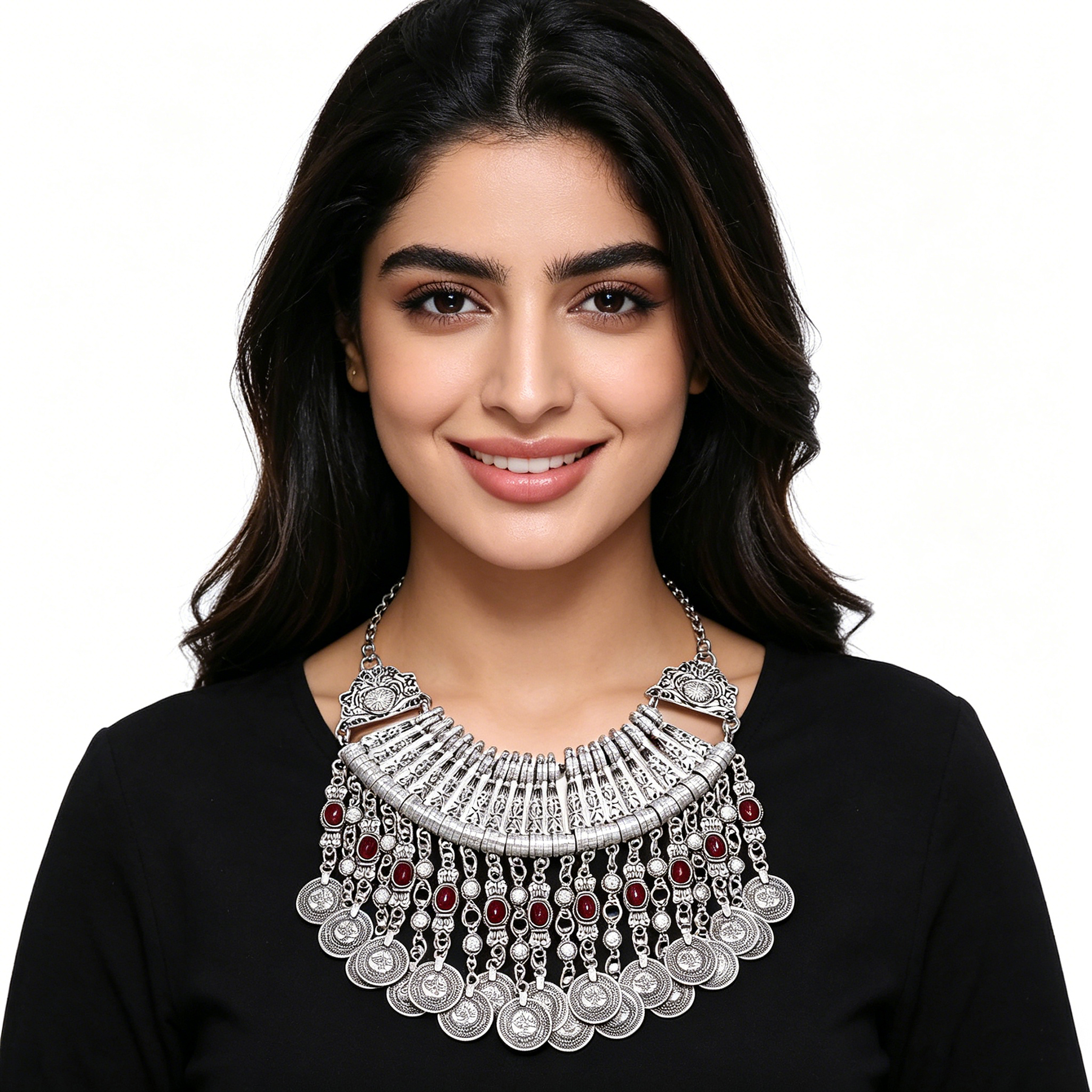 Vintage Silver Color Ethnic Co - Ethnic Fashion Co In recensie en prijs