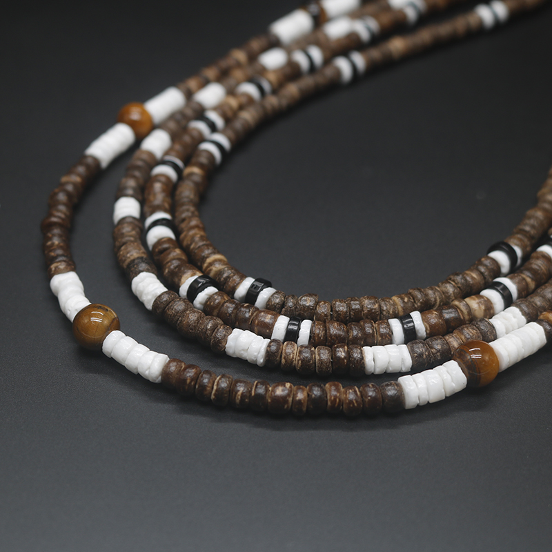 2023 Tribal Coconut Beads Neck - Ethnic Fashion Co In recensie en prijs