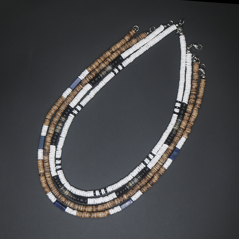2023 Tribal Coconut Beads Neck - Ethnic Fashion Co In recensie en prijs