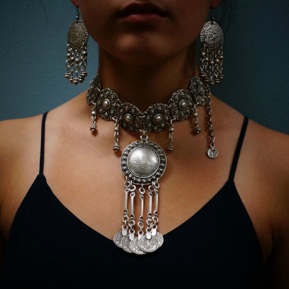 Ethnic Gypsy Vintage Metal Coi - Ethnic Fashion Co In recensie en prijs