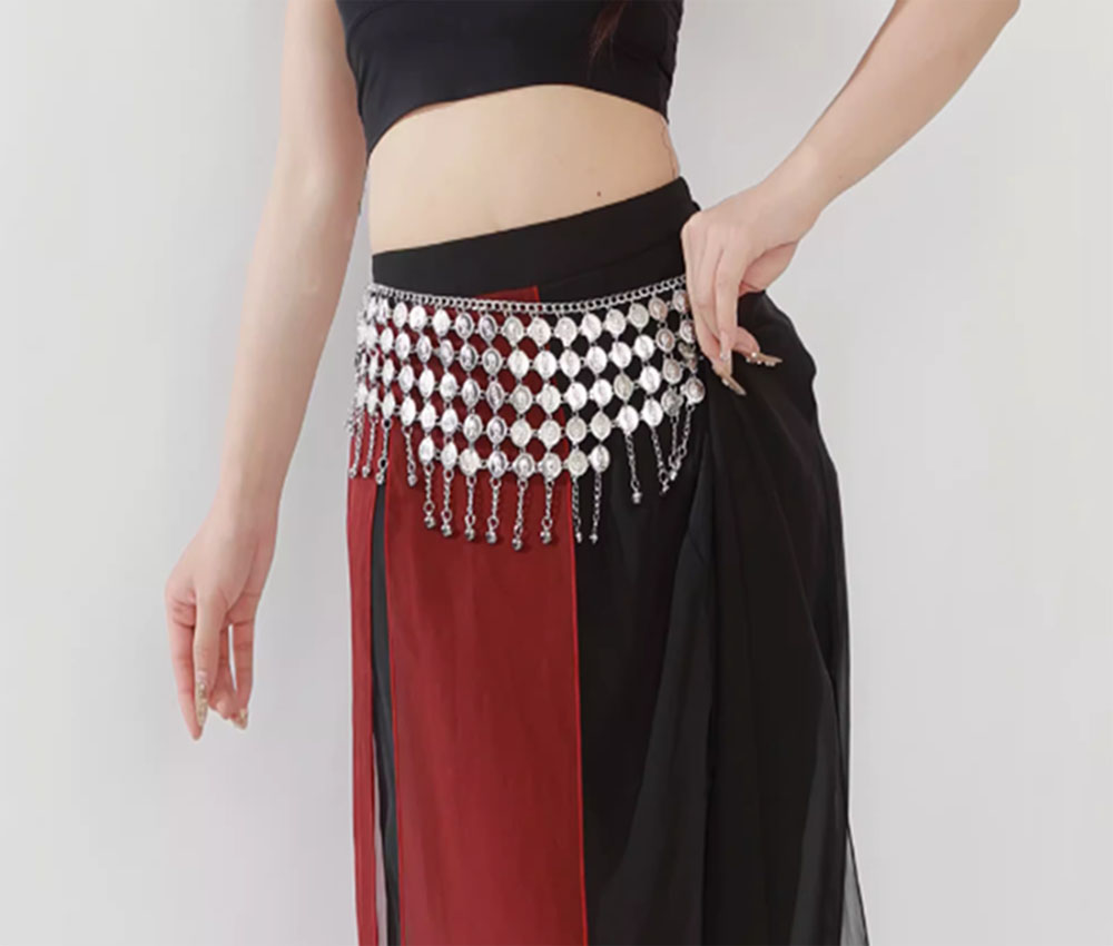 Fashion Alloy Coins Tassel Wai - Ethnic Fashion Co In recensie en prijs