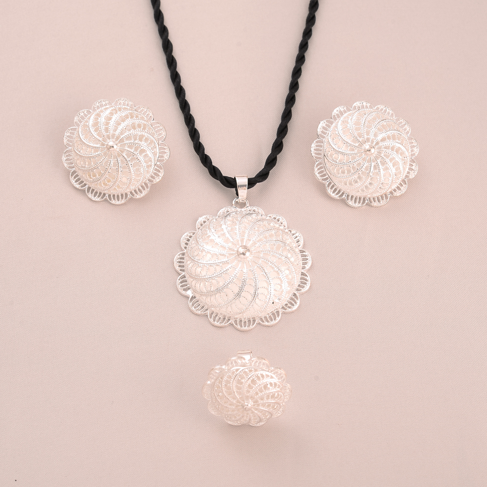 African Ethiopian Silver Color - Ethnic Fashion Dubai recensie en prijs