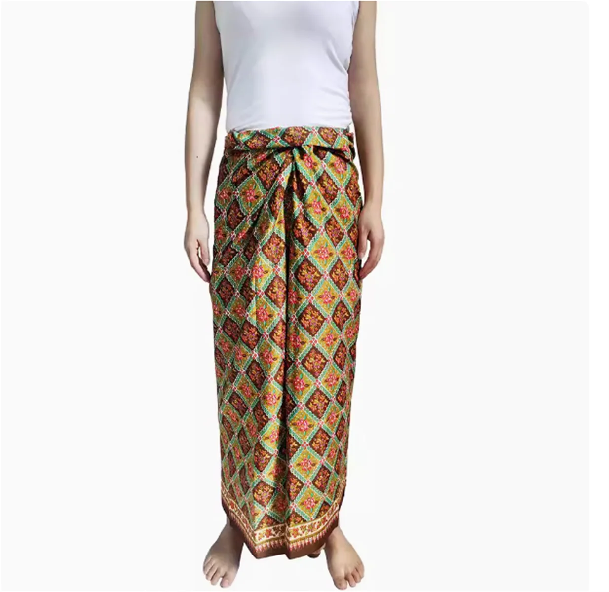 Malaysia Thailand unisex tube  - Batik Sarong Wrap recensie en prijs