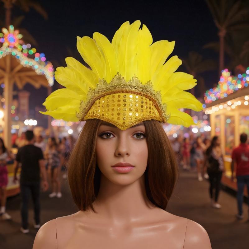 Indian Head Dress Headband New - Ethnic Fashion India recensie en prijs
