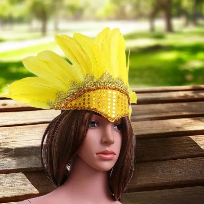 Indian Head Dress Headband New - Ethnic Fashion India recensie en prijs