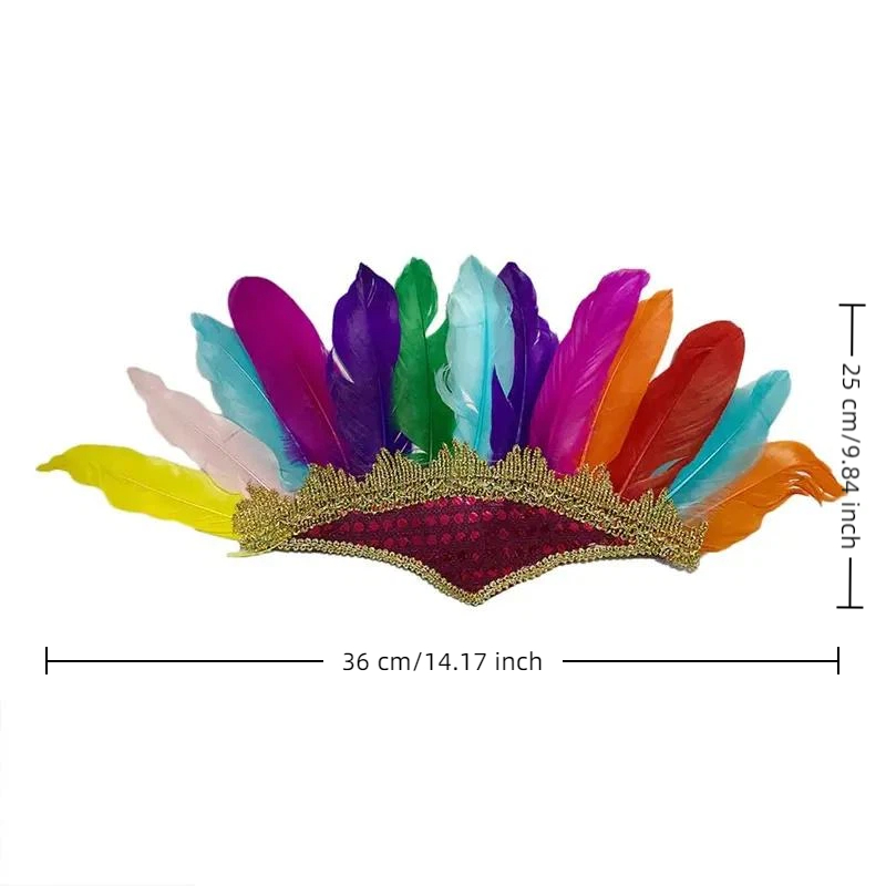 Indian Head Dress Headband New - Ethnic Fashion India recensie en prijs