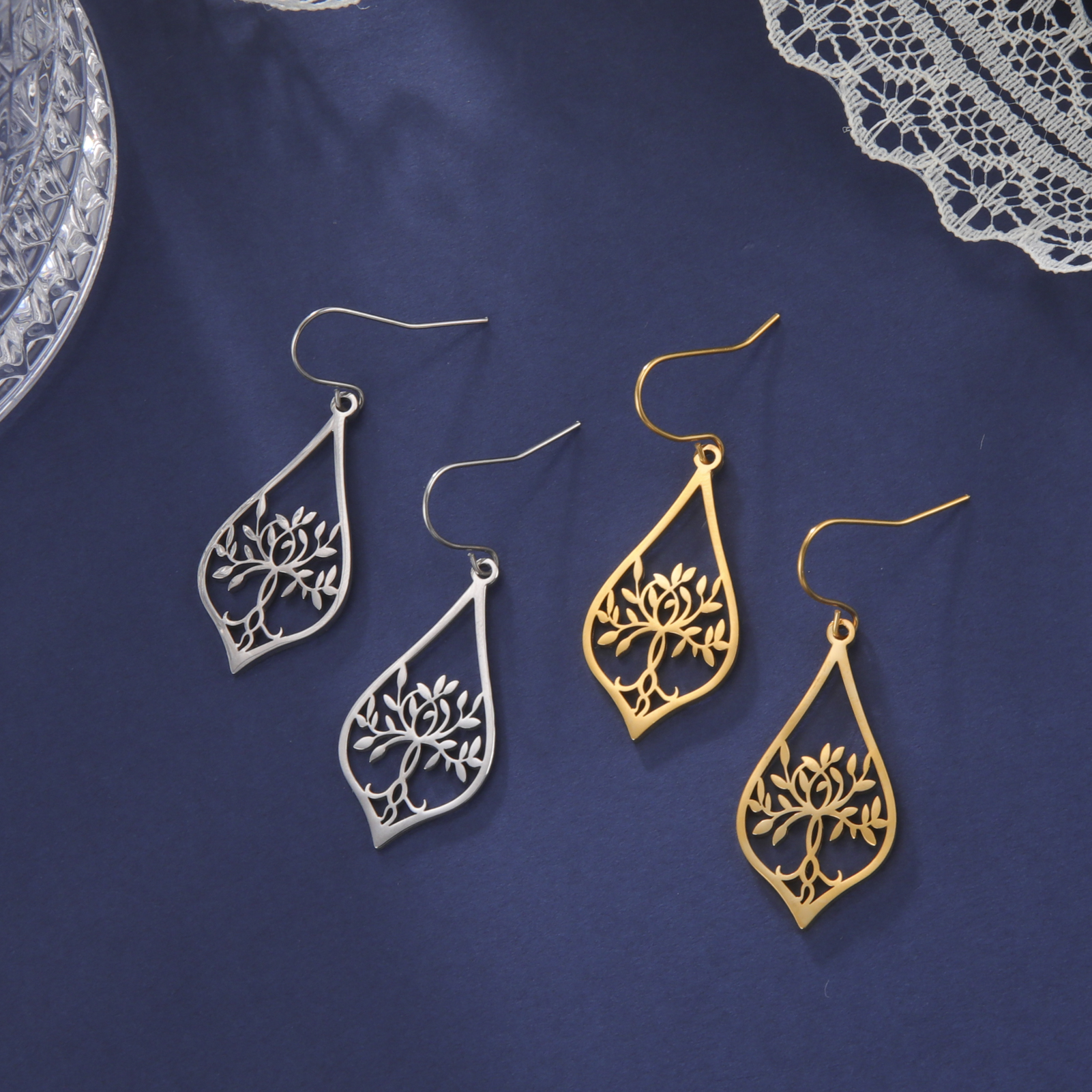 Unift Ethnic Tree of Life Earr - Ethnic Fashion World recensie en prijs