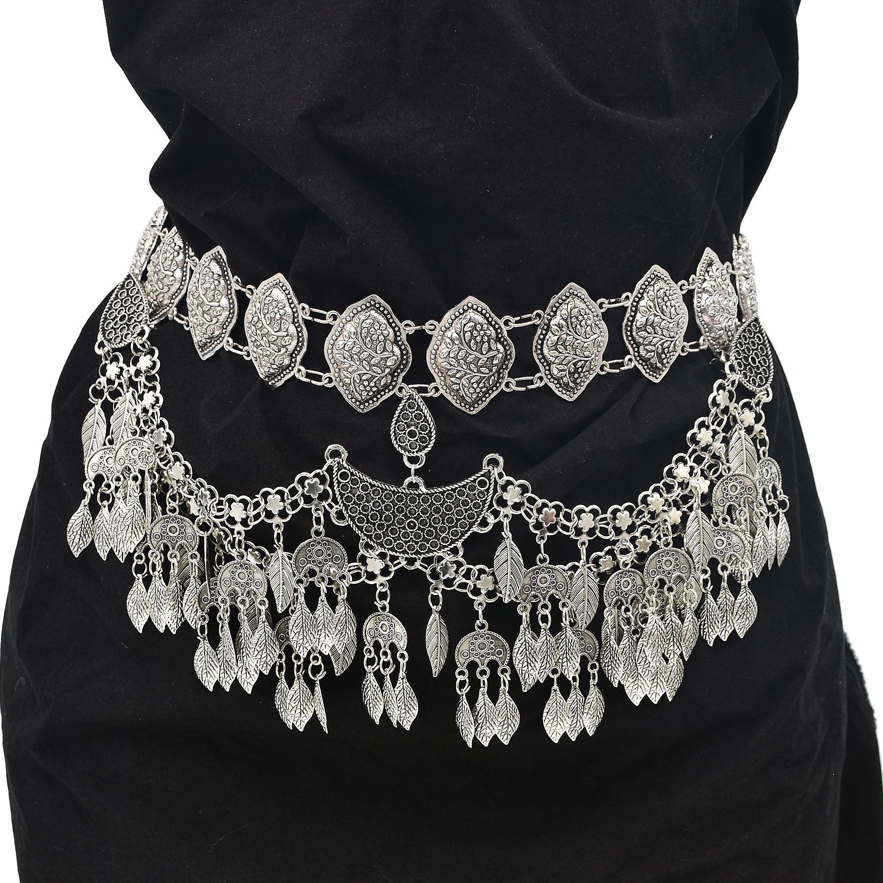 Vintage Silver Ethnic Multilay - Ethnic Fashion Pakistan recensie en prijs
