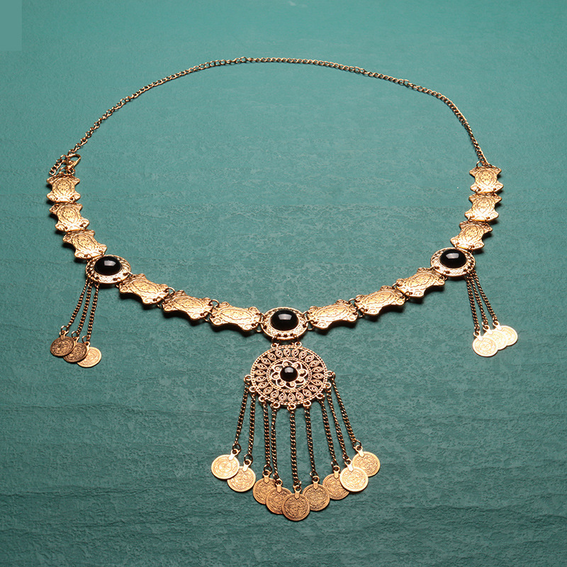 Ethnic style inlaid turquoise  - Ethnic Fashion Co In recensie en prijs