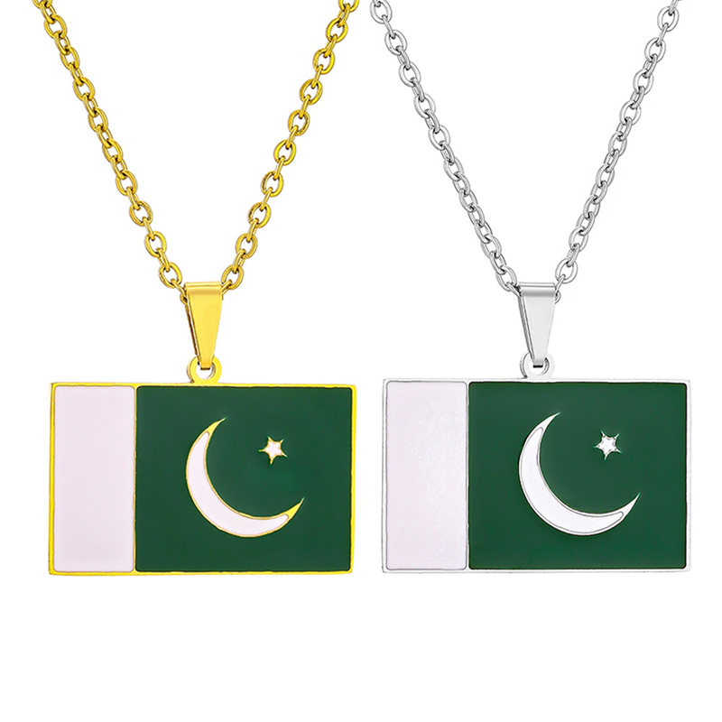 Pakistan National Flag Pendant - Ethnic Fashion Pakistan recensie en prijs