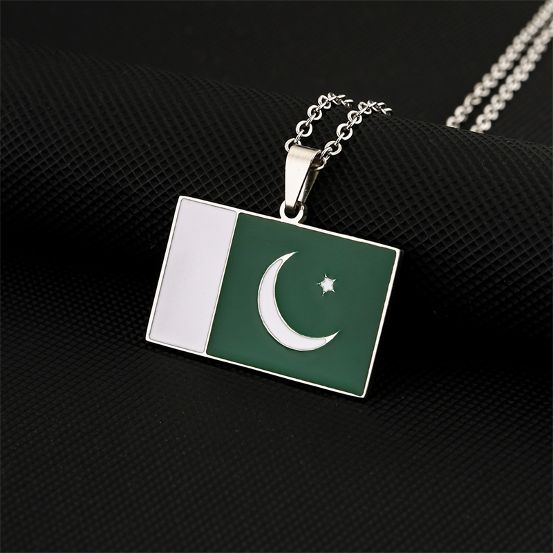 Pakistan National Flag Pendant - Ethnic Fashion Pakistan recensie en prijs