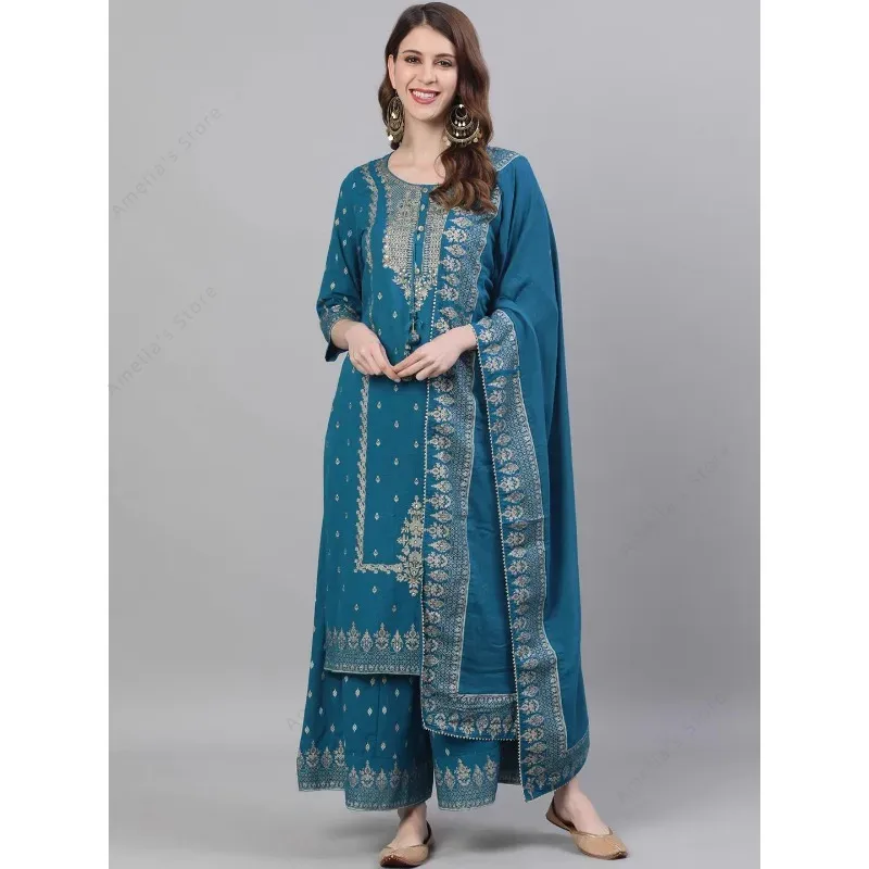 Indian Women's Punjabi Suit 3- - Salwar Kameez Set recensie en prijs