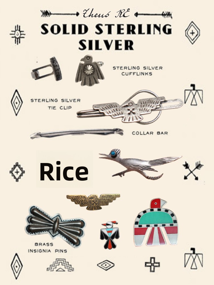 Navajo Silver Plated Indian Am - Ethnic Fashion India recensie en prijs