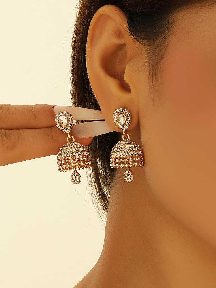 1 Pair of Fashionable Jhumka E - Ethnic Fashion Wear For Women recensie en prijs