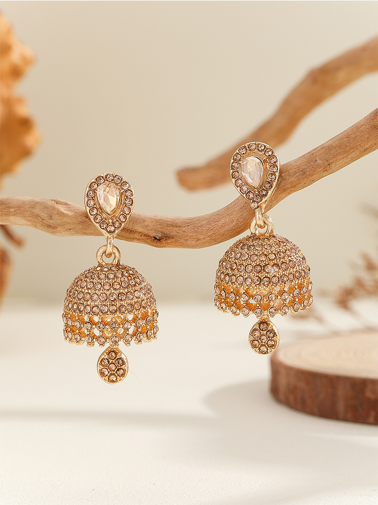 1 Pair of Fashionable Jhumka E - Ethnic Fashion Wear For Women recensie en prijs