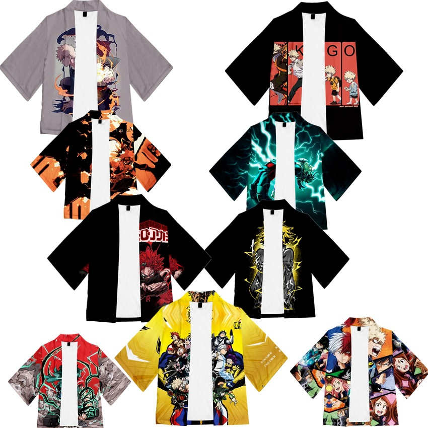 Hero Academia Cosplay Costume  - Haori Japanese Jacket recensie en prijs
