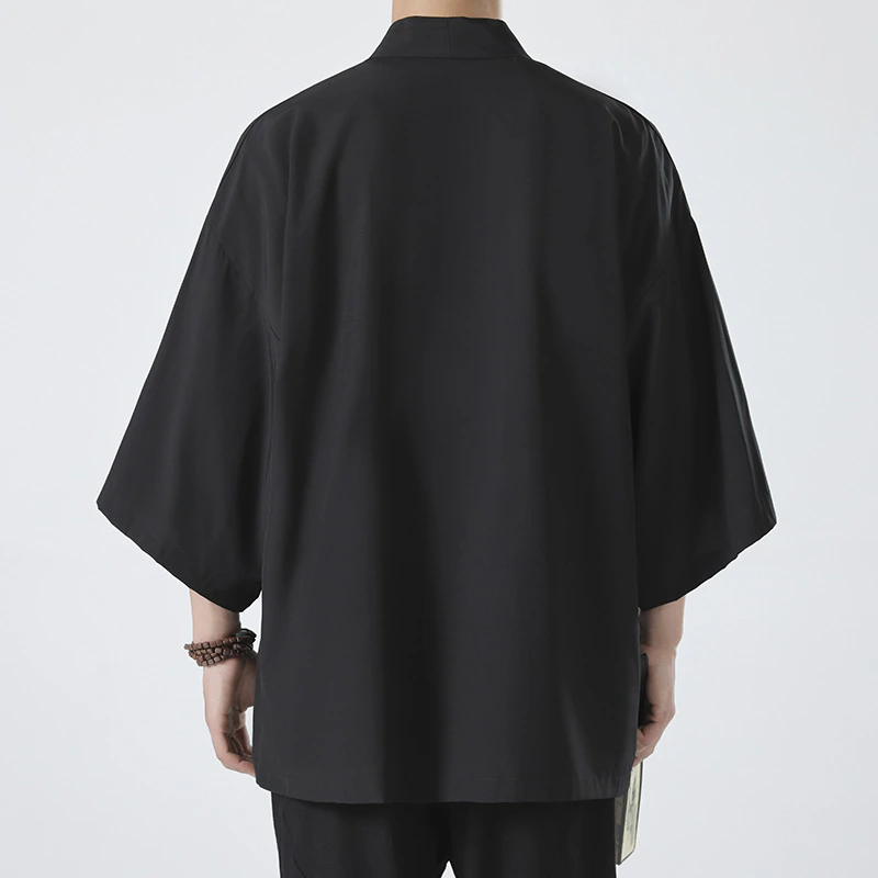 Hot Men's Lightweight Kimonos  - Haori Japanese Jacket recensie en prijs