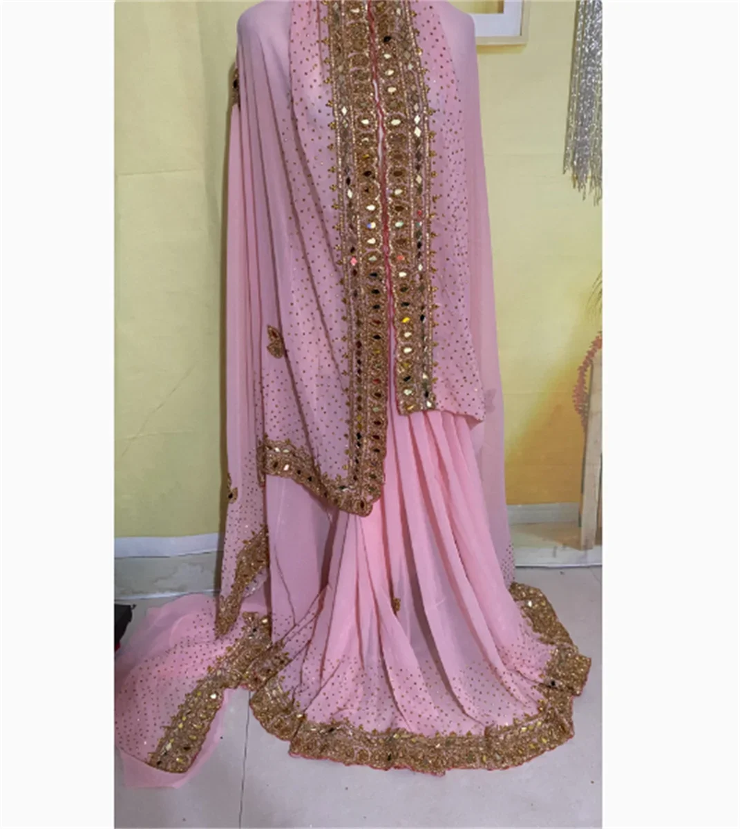 India Sari Nepal Thailand 6-me - Salwar Kameez Set recensie en prijs
