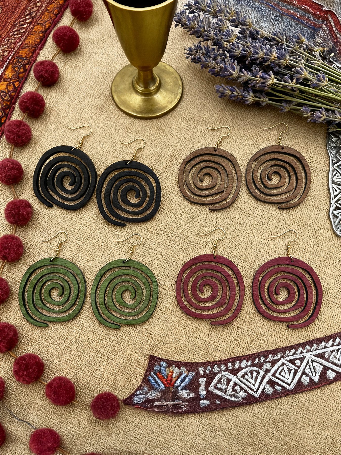 4 Pairs/Set of Vintage-Style W - Ethnic Fashion Wear For Women recensie en prijs